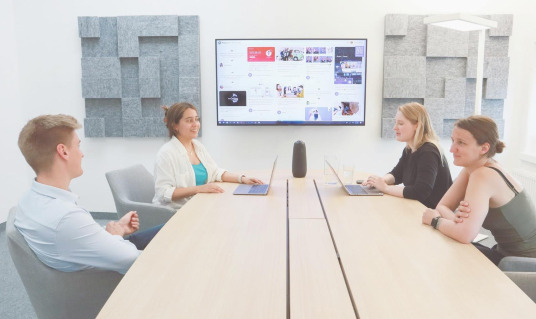Session de formation en salle avec supports pédagogiques
